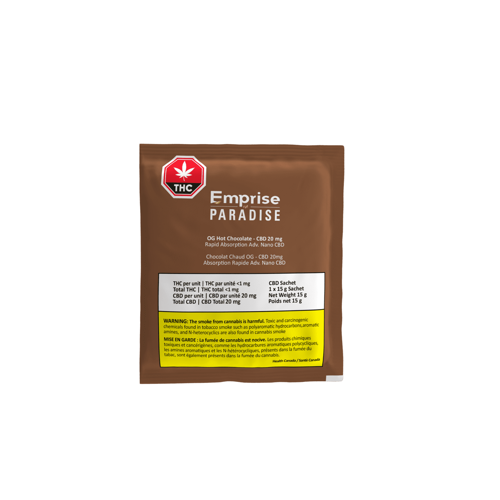 EMPRISE<BR>OG Hot Chocolate<BR>CBD 20mg - Image 3