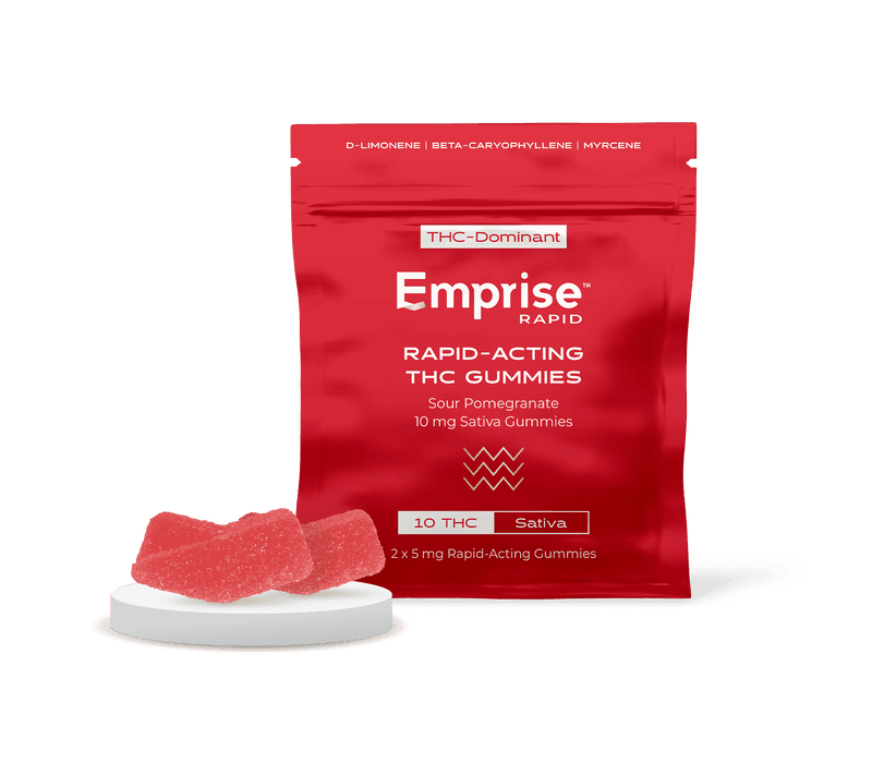 EMPRISE<BR> Sour Pomegranate <BR>Sativa chews 2 units