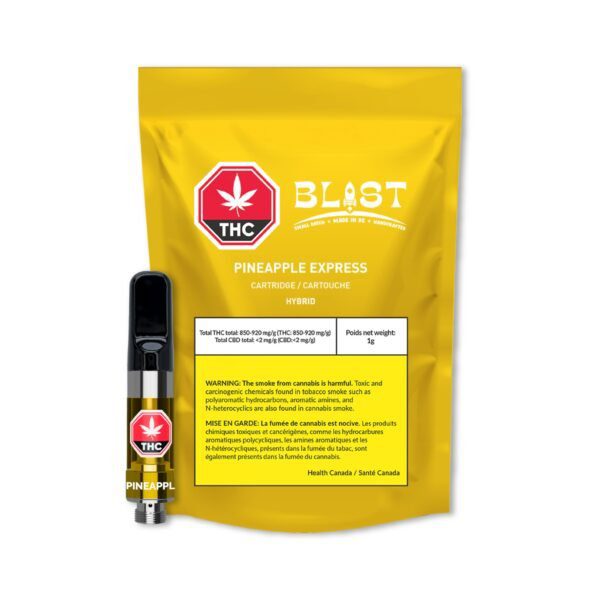 BLAST<BR>Pineapple Express<BR>Hybrid 1g Vape