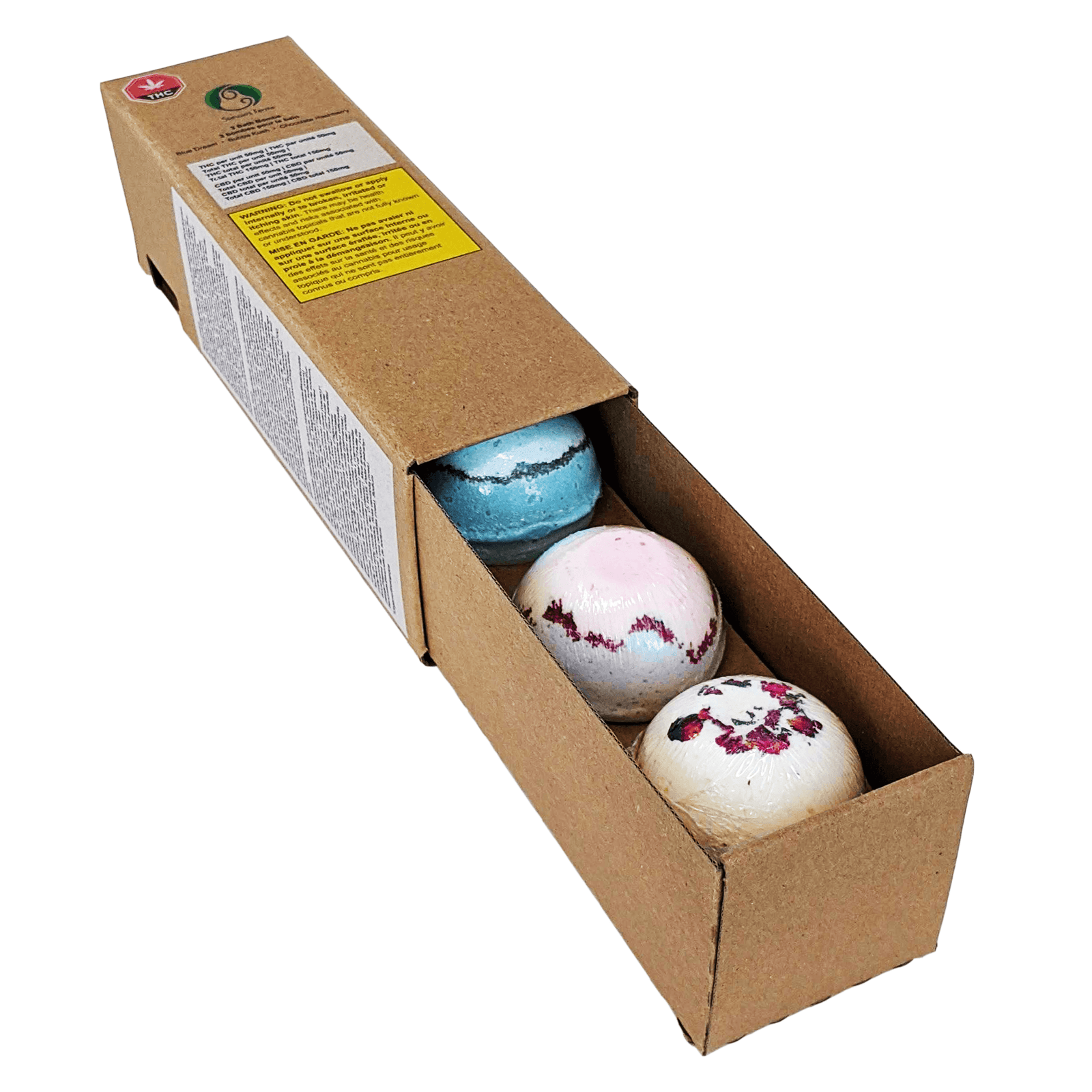 STEWART FARMS<BR>Triple Bath Bombs<BR>(BD,CH,BK) - Image 3