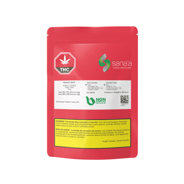 SANA'A<BR>Triangle Mints<BR>Whole Flower 3.5g - Image 2