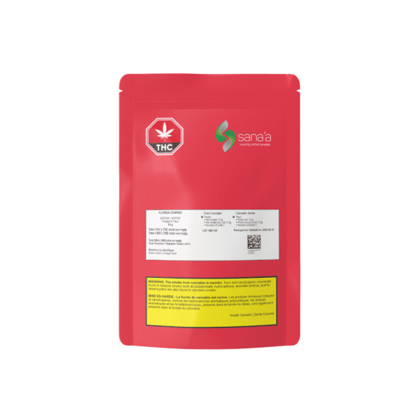 SANA'A<BR>Florida Sunrise<BR>Whole Flower 14g - Image 2