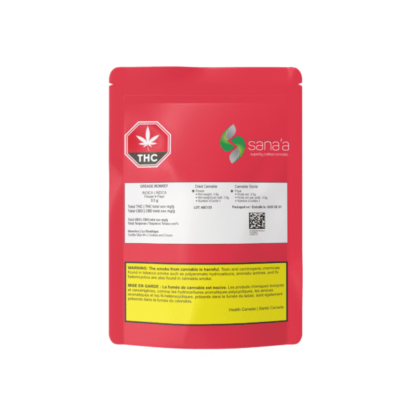 SANA'A<BR>Grease Monkey<BR>Whole Flower 3.5g - Image 2